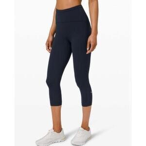 Lululemon Swift Speed High-Rise Crop 21"True Navy Size 8